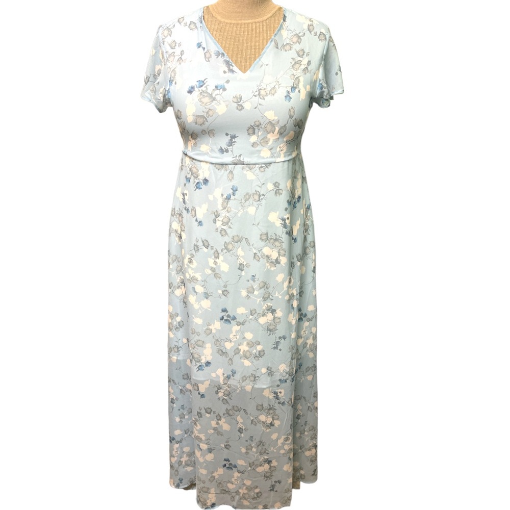 Amazon powder blue women’s L maxi dress